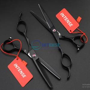 Professional 6.45 Inch Stainless Steel 440C <b>Hairdressing</b> <b>Scissors</b> Set for Salon Use Trimming Barber <b>Scissors</b> for Hair Styling - Product Image 1