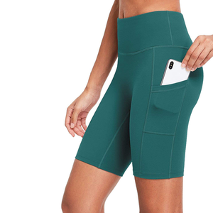 Shorts tendance pour femmes avec tissu doux et léger et taille haute sécurisée, idéal pour le sport et les vêtements décontractés quotidiens. - Product Image 4