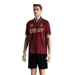 เสื้อเจอร์ซีย์ผู้ชายผ้ายืด - ป้องกันการเกิดขุยและเป็นมิตรกับสิ่งแวดล้อม รับผลิตตามสั่งขายส่ง - Product Image 4