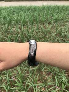 TITLES HORN fait à la main de luxe en gros naturel buffle boeuf corne de vache bracelet bijoux de mode pour hommes et femmes - Product Image 3