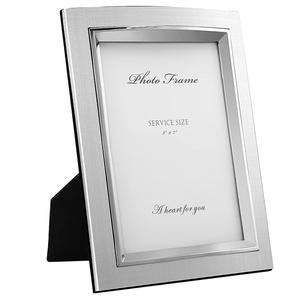 Cadre photo de luxe de décoration de maison de conception classique avec le fer de couverture en verre et le matériel en aluminium pour l'affichage de table de bureau - Product Image 3