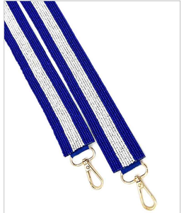 Customised Handmade Beaded purse Strap, Beaded bag Strap, Customised Beaded Strap, STARS Straps by glowin fashion - Product Image 5