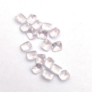 High Quality 5x5mm Natural <b>Rose</b> Quartz Cushion Facet 0.51 Cts Iroc Sales Hyaline Quartz Loose Gemstone <b>Top</b> Manufacturer Supplier - Product Image 6