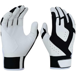 Gants de frappe de baseball en cuir véritable, logo personnalisable, couleur personnalisable, fabrication en usine, gants de haute qualité fabriqués avec soin - Product Image 5