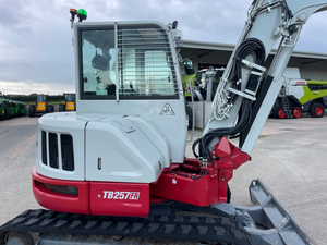 Mini-excavatrice Takeuchi TB257 neuve 2026 de 5,8 tonnes, excavatrice sur chenilles à queue courte de 5800 kg, excavatrice compacte diesel de 52 CV à vendre - Product Image 2