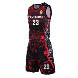 2025 personnalisé 100% Polyester basket-ball maillot uniforme ensemble qualité supérieure respirant et imprimé direct usine en gros - Product Image 1