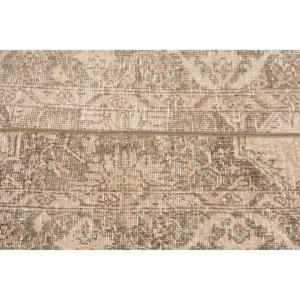 Turkish 1.8x6.6 ft <b>Rug</b>, Vintage <b>Runner</b> <b>Rug</b>, Brown Floral <b>Rug</b> - Product Image 4