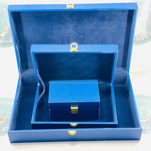 Boîte en cuir élégante - Parfaite pour les bijoux faits main, les montres de luxe, le rangement, les cadeaux, la boîte de rangement, la boîte à souvenirs, le sac par FWE - Product Image 1