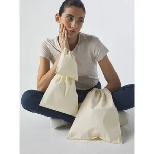 Borsa Sportiva Promozionale in Cotone Organico Sostenibile con Coulisse - Product Image 3