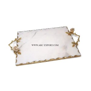 Wedding Resorts Food Serving Tray <b>Birthday</b> Party Table <b>Decorative</b> Food Serving Tray Hotel and Restaurant Dinnerware Food Trays - Product Image 1