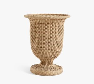 กระถางต้นไม้หวายสานเป็นมิตรกับสิ่งแวดล้อมสำหรับวางบนโต๊ะในสวนในบ้าน - Product Image 2