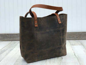 Sac fourre-tout élégant pour femmes Sac à main à bandoulière en cuir véritable Sac à main tendance Grande capacité de bureau LTB-0248 - Product Image 2