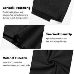 Fitness Gym Running Active Transpirable Pantalones cortos de secado rápido con bolsillo Impresión digital personalizada Pantalones cortos atléticos de LICRA para hombres - Product Image 6