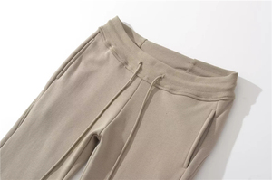 2024 nuevo diseño Sexy pantalones de chándal Acampanados para mujer ropa de gimnasio para otoño pantalones y pantalones de moda para mujer - Product Image 5