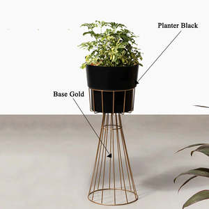 Maceta de Metal inglesa hecha a mano, nuevo estilo de moda, acabado elegante, superventas, maceta, maceta, decoración del hogar, plantación de jardín - Product Image 2