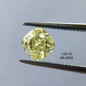 Fantaisie Jaune Clair Long Coussin Coupe VVS1 Grade 1.0 Carat IGI Certifié 100% Diamants Naturels En Vrac De L'Inde Prix De Gros - Product Image 1