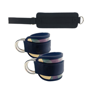Fabricante OEM correas de tobillo Color neopreno acolchado con anillo D para levantamiento de pesas gimnasio Fitness entrenamiento - Product Image 6
