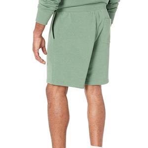 Street Grace Mens Sweat Shorts Cotton OEM Custom Summer Workout Shorts Breathable Fabric Logo Private Label Available <b>Drawstring</b> - Product Image 4