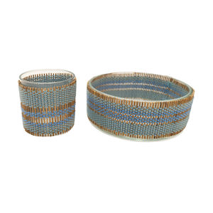 Portavelas de bambú al mejor precio/portavelas de vidrio decoración del hogar y la cocina iluminar vacaciones para Navidad al por mayor - Product Image 1