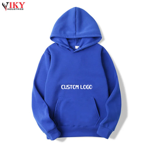 Sudadera con capucha unisex para Hombre Sudaderas con capucha de logotipo personalizado bordado serigrafiado al por mayor Sudadera con capucha de algodón de Viky Industries - Product Image 5
