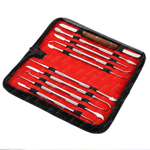 Tùy Chỉnh Đồ Trang Sức Sáp Mô Hình Công Cụ Phẳng Rộng Thìa + Dao Cạnh Dây Kéo Lưu Trữ Trường Hợp Trọng Lượng Nhẹ Thiết Kế Sáp Khắc Kit - Product Image 3