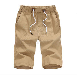 Pantalones Cortos para Hombre, 100% Algodón, Secado Rápido, Transpirables, Cintura Media, Cierre con Cordón, Personalizables, para Uso Diario - Product Image 1