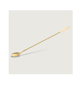 Meilleure vente Cuillère de bar en laiton 3 pièces à long manche torsadé Produit de Offre Spéciale et accessoires de bar à vin Agitateur à cocktail - Product Image 3