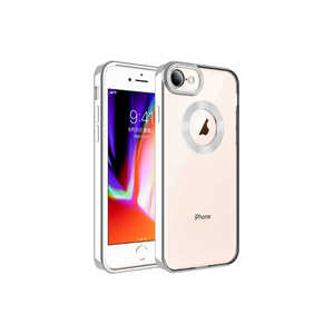 Funda de Silicona Plateada Premium ASMA para iPhone 7/7 Plus/XS, Antihuellas y Protección de Cámara, con Ventana para el Logotipo, Embalaje Minorista - Product Image 1