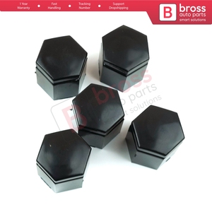 BSP630 5 Pièces Cache-écrous de roue en plastique noir pour Vauxhall Adam Astra G H Corsa C D E Meriva A B Signum - Product Image 6