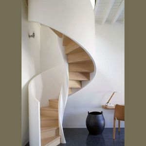 Kits d'escaliers préfabriqués avec design antidérapant, comprenant une dimension de quille durable et une garde-corps latérale pour un <span class=keywords><strong>escalier</strong></span> <span class=keywords><strong>en</strong></span> colimaçon - Product Image 5