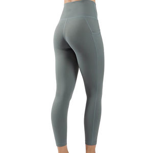 Leggings pour femmes à taille haute sans couture, prix de gros, vêtements de fitness et de yoga, leggings 100% coton avec une coupe confortable, en provenance du Pakistan - Product Image 3
