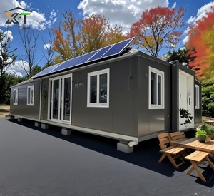 Maison Conteneur Extensible Moderne pour Vie Autonome Hors Réseau, Mini-Maison Mobile, Appartement Autonome 2, 3, 4 Chambres, Maisons Préfabriquées - Product Image 2