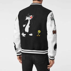 Concevez vos propres patchs en chenille Vestes universitaires Broderie en chenille Vestes Letterman Patches en chenille Veste de baseball - Product Image 3