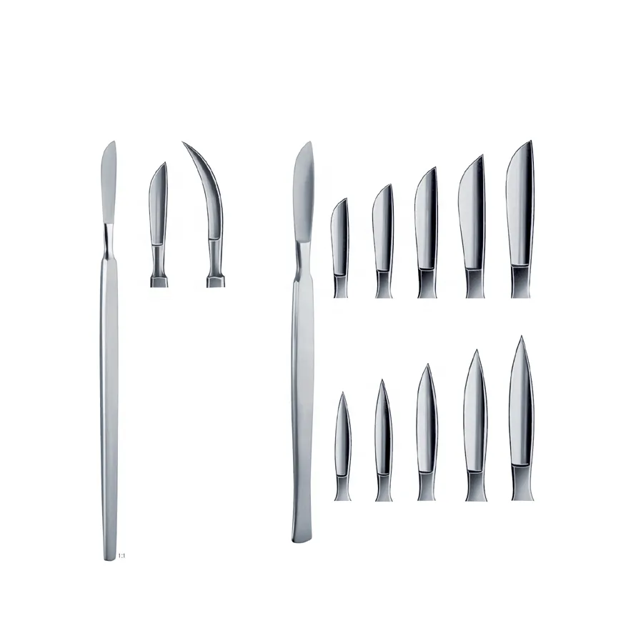 Surgical Stainless Steel Blades BP handle Scalpel Handle #3 Medical Dental Blade Holder Dental Instruments