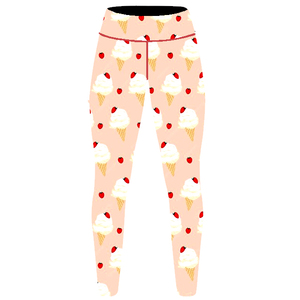 Leggings yoga wear taille haute femmes leggings en couleur unie impression graphique sublimation broderie sérigraphie et impression numérique - Product Image 6