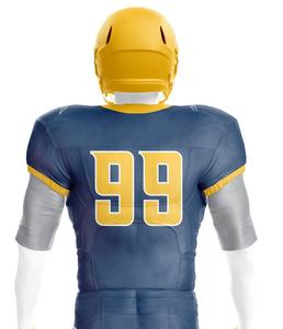 Uniforme de football américain professionnel tissu de maille respirant sur mesure pour les équipes de collège et de club vêtements de football américain - Product Image 5