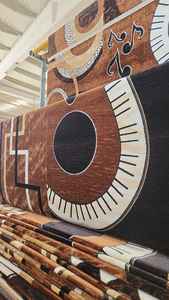 Alfombras Turcas Modernas de Polipropileno Tejidas a Máquina, Alfombras de Yute de Alta Calidad Resistentes a las Manchas, de Pelo Alto, Abstractas, para Dormitorio - Product Image 3