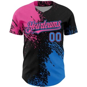 Custom Baseball Jerseys Personalized Unisex Adult Shirts Digital Print Name Numbers Four-Way Stretch Breathable Waterproof - Product Image 5