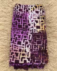 Tissu en coton imprimé à la cire africaine Vibrant Kenya Ankara et parfait pour les vêtements de mode et les projets de design - Product Image 4