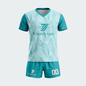Uniforme de Voleibol Unisex de Manga Corta de Secado Rápido 100% Poliéster, Fabricante Profesional, Nombre del Equipo Personalizado, Impresión Digital, Cuello en V - Product Image 6