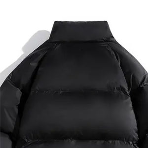 Chaqueta Acolchada de Diseñador de Lujo para Hombre y Mujer, Cuello Alto, con Capucha, Abrigo de Invierno, Forro de Algodón Transpirable, Elegante y a la Moda - Product Image 3