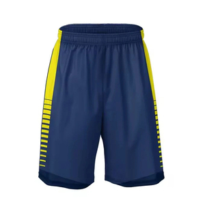 Haga sus propios pantalones cortos de fútbol para hombres poliéster suave diseño de secado rápido material transpirable perfecto para gimnasio y pantalones cortos de fútbol al aire libre - Product Image 4