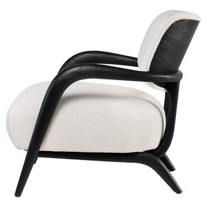 Modern Minimalist Indoor Teak <b>Wood</b> Frame <b>Arm</b> <b>Chair</b> with High Density Foam for Residential Furniture Wholesale Manufacturer - Product Image 3