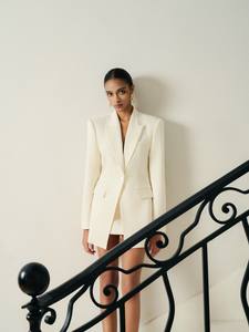 Stylish Design Women'S <b>Skirts</b> Mini Shape Bara Emb Mini <b>Skirt</b> High-Quality Fabric Spring 2025 Women Clothing Whiteant Local Brand - Product Image 5