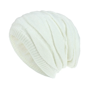 Soft Warm Wear Slouchy <b>Beanie</b> OEM Custom Knitted in Wholesale <b>With</b> Your Own Logo Winter Arrival Slouchy <b>Beanie</b> for Unisex - Product Image 3