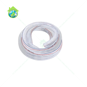 Manguera reforzada con alambre de acero de 4 pulgadas, 20M, alta presión, resistente al calor y a productos químicos, duradera y duradera para uso industrial y en el jardín - Product Image 1