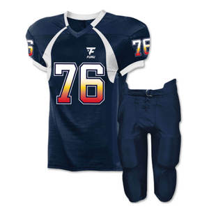 Uniforme de football américain imprimé de grande taille avec design respirant Créez votre propre logo - Product Image 6