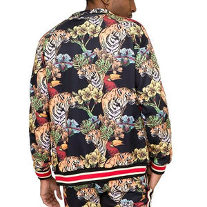 Survêtements de sublimation légers confortables pour hommes Original 100% coton survêtement pour hommes Logo personnalisé ensemble 2 pièces respirant - Product Image 5