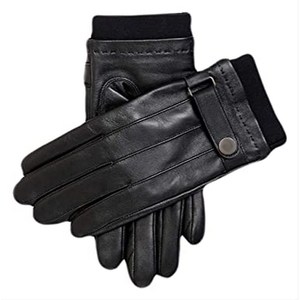 Gants en cuir de mouton véritable pour hommes, chauds et décontractés, mode pour l'extérieur, usage quotidien, style uni pour la fête du ski, meilleures ventes - Product Image 6