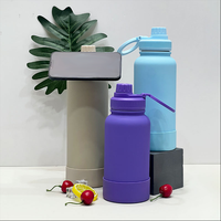 베스트 셀러 스테인리스 스틸 텀블러 누수 방지 22 Oz/32 Oz/40 oz 진공 플라스크 물병 (짚 보온 음료 병 포함)